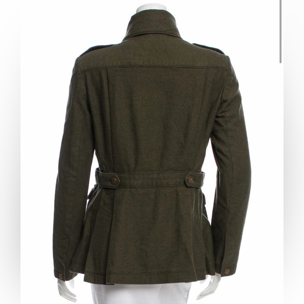 rag & bone Military-Style Olive Utility Jacket - Picture 6 of 10